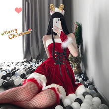 Load image into Gallery viewer, Erotic Lingerie Christmas Outfit Nightclub Moose Maid Outfit Cosplay Game Uniform Temptation Sexy Slut Lingere Set Linger