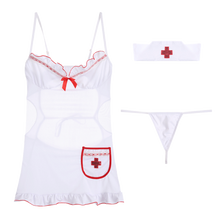 Load image into Gallery viewer, Erotic Lingerie Dress Cosplay Costumes Underwear Roleplay Nurse Uniform Maid Outfits Porno Sexy Lingerie Lenceria Sexi