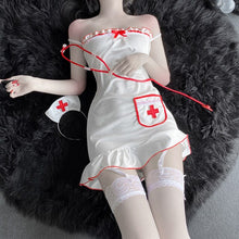 Load image into Gallery viewer, Erotic Lingerie Dress Cosplay Costumes Underwear Roleplay Nurse Uniform Maid Outfits Porno Sexy Lingerie Lenceria Sexi