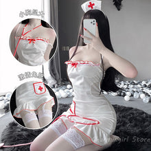 Load image into Gallery viewer, Erotic Lingerie Dress Cosplay Costumes Underwear Roleplay Nurse Uniform Maid Outfits Porno Sexy Lingerie Lenceria Sexi