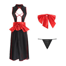 Load image into Gallery viewer, Erotic Lingerie Female Sensual Backless Seduction Cheongsam Uniform Secondary Role Play Set Cosplay Slutty Lingerie Kawaii