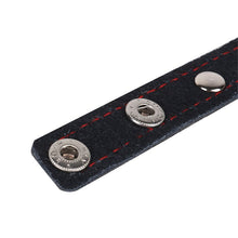 Load image into Gallery viewer, Exotic Accessories of Leather Bondage Penis Tock Ring for Male Cock Ring Gaine Penis Testicle Cage to Erection Enhancing