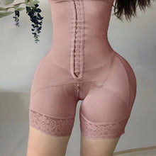 Load image into Gallery viewer, Fajas Colombian Girdle Waist Trainer Butt Lifter Shapewear Women Tummy Control Body Shaper Front Hooks Sheath Slimming  Flat