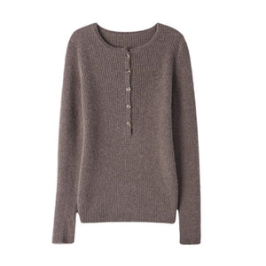 Fall winter women new 2021 slim-fit knit sweater casual wool sweater cashmere sweater round neck Top long sleeve Women sweaters