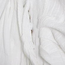 Load image into Gallery viewer, Fashion Deep V-neck Tops Shirts Women&#39;s White Long Blouse 2021 Autumn Long Sleeve Shirt Dress Female Blusas High Quality