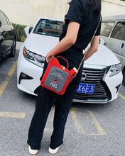 Load image into Gallery viewer, Fashion Fun Embroidery Letters Gasoline Bottle Crossbody Bag for Women Purses and Handbags Shoulder Chain Bag Girl&#39;s Purses