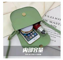 Load image into Gallery viewer, Fashion New Women Crossbody Shoulder Bag Retro Saddle PU Leather Small Purse Ladies Pure Color Bags