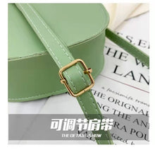 Load image into Gallery viewer, Fashion New Women Crossbody Shoulder Bag Retro Saddle PU Leather Small Purse Ladies Pure Color Bags