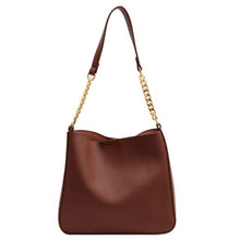 Load image into Gallery viewer, Fashion Shoulder Bags Ladies Casual Bucket Bags Luxury Designer Women&#39;s Bags Solid Color Retro Shoulder Bags Chain Bags