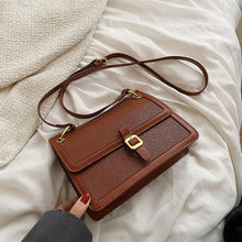 Load image into Gallery viewer, Fashion Small PU Leather Crossbody Bag for Women 2022 Luxury Brand Designer One Shoulder Handbag and Purses In Trend