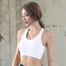 Load image into Gallery viewer, Fashion Sports Underwear with Chest Pad Running Yoga Vest Quick-drying Fitness Top Shockproof Summer Beauty Back Bras