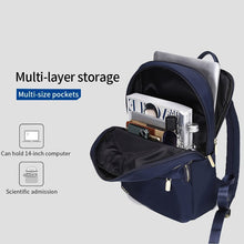 Load image into Gallery viewer, Fashion Women 14 Inch Laptop Backpack Waterproof Notebook Bacgack Teenage Girls Schoolbag High Quality Casual Female Student Bag