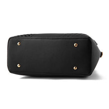 Load image into Gallery viewer, Fashion Women Handbags Tassel PU Leather Totes Bag Top-handle Embroidery Crossbody Bag Shoulder Bag Lady Simple Style Hand Bags