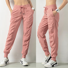 Load image into Gallery viewer, Fashion Women Solid Jogger Pants Autumn Elastic Waist Long Trousers Ladies Loose Sport Sweatpants Harern Pants Streetwear