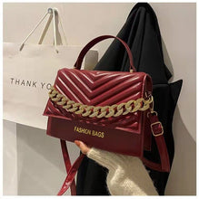 Load image into Gallery viewer, Fashion one-shoulder high-quality texture popular all-match small square bag portable western style diagonal bag