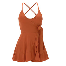 Load image into Gallery viewer, Fast delivery  Women&#39;s Tummy Control One Piece Swimsuit Swimdress Skirted Bathing Suit