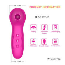 Load image into Gallery viewer, Female Sex Products Sex Toys Vibrator For Women Sucking Device G-Spot Tease Pussy Sucking Goods For Adults Masturbators Sexules