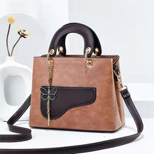 Load image into Gallery viewer, Female bag, new trendy, western style, ladies fashion texture, simple and versatile, one-shoulder messenger handbag, one drop de