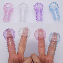 Load image into Gallery viewer, Female spiked finger sets G-spot massage clitoris stimulation vagina female masturbator couple sex toys orgasm fun adult product