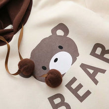 Load image into Gallery viewer, Fresh Sweet Cartoon Cute Hoodies Fall Women Fashion Bandage Kawaii Tops Hooded Sweatshirts Autumn Fleece Thick Hoodie Femme