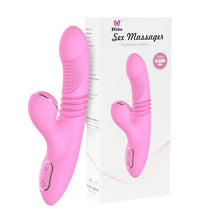 Load image into Gallery viewer, Full Automatic Retractable Female Masturbator with Tibe Yin Absorption Vibrating Rod Sex Toy Massage Adult Sex Products Dildo