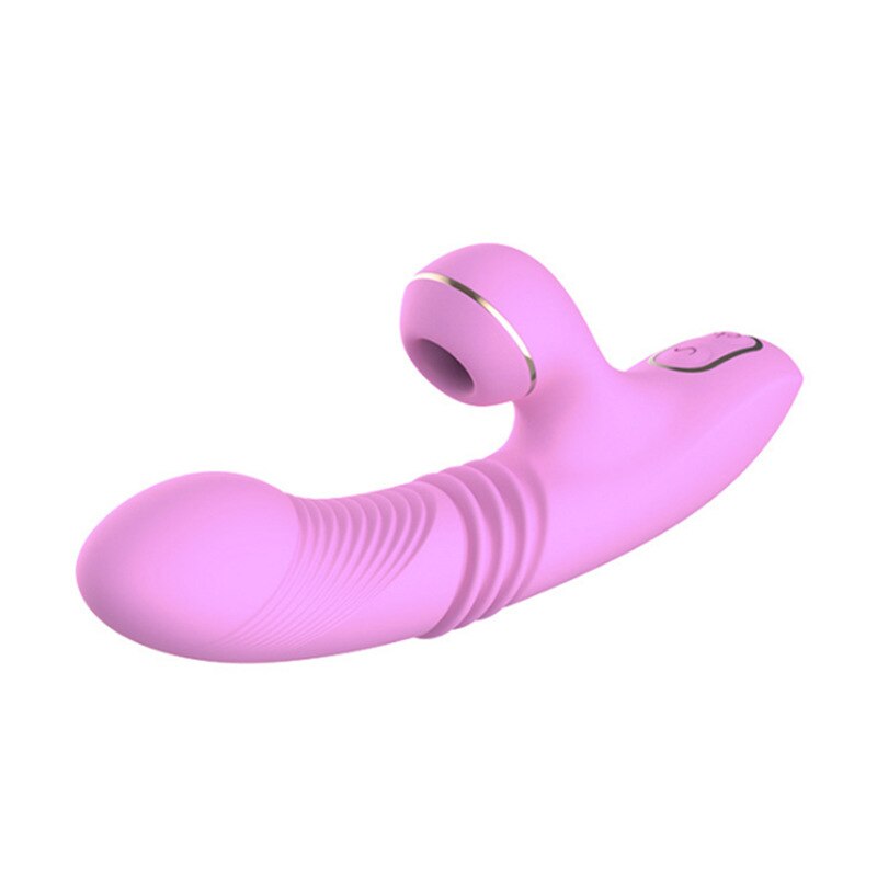 Full Automatic Retractable Female Masturbator with Tibe Yin Absorption Vibrating Rod Sex Toy Massage Adult Sex Products Dildo