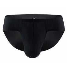 Load image into Gallery viewer, Gay Mens String Bikini Briefs Sexy Mens Panties Ice Silk Men Underwear Penis Seamless Brief Erotic Men Underpants Lingerie