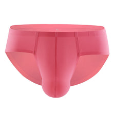 Load image into Gallery viewer, Gay Mens String Bikini Briefs Sexy Mens Panties Ice Silk Men Underwear Penis Seamless Brief Erotic Men Underpants Lingerie