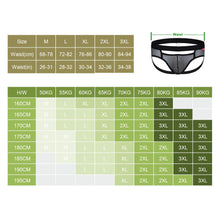 Load image into Gallery viewer, Gay Mens String Bikini Briefs Sexy Mens Panties Ice Silk Men Underwear Penis Seamless Brief Erotic Men Underpants Lingerie