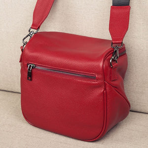 Genuine Leather Crossbody Bags For Women Shoulder Bag Women&#39;s Luxury Handbags Fashion Saddle Bag Female Tote Purse sac a main