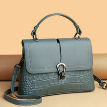 Load image into Gallery viewer, Genuine Leather Women Shoulder Bag 2021 Vintage Messenger Crossbody Bag Female Purse Totes Bag Soild Casual Cowhide Lady Handbag