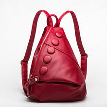 Load image into Gallery viewer, Genuine Leather Women&#39;s Backpack Trend 2022 European and American Style Shoulder Bag Fashion Large Capacity Leisure Backpack New