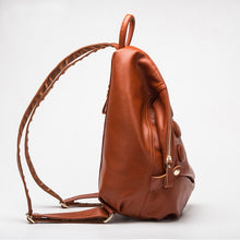 Load image into Gallery viewer, Genuine Leather Women&#39;s Backpack Trend 2022 European and American Style Shoulder Bag Fashion Large Capacity Leisure Backpack New
