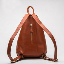 Load image into Gallery viewer, Genuine Leather Women&#39;s Backpack Trend 2022 European and American Style Shoulder Bag Fashion Large Capacity Leisure Backpack New