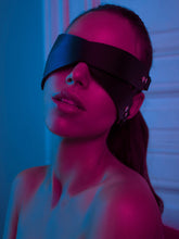 Load image into Gallery viewer, Glamour Seduction Female Leather Blindfold SM Sex Feminine Blindfold Flirting Sexy Blindfold