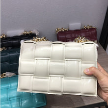 Load image into Gallery viewer, Golden Metal Chain PU Crossbody Messenger Bags Luxury Women Bags Designer Female Trend Plaid Shoulder Bag Lady Purse and Handbag