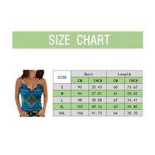 Load image into Gallery viewer, Graphic Print Blouse Women Sexy Lace V-neck Sleeveless Chain Straps Tank Tops Summer Plus Size Casual Loose Shirt haut femme