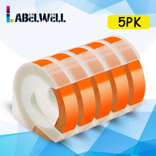 Load image into Gallery viewer, 3D Label Machine For Dymo 12965 Manual Label Maker 3D Embossing Label Printer DIY Print 9mm Dymo 3D Embossing Tape PVC Label