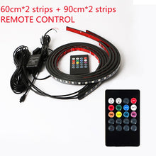 Load image into Gallery viewer, Car Charssis Flexible LED Strip Light LED Underbody Remote /APP Control RGB Neon Lights Ambient Atmosphere Auto Decorative Lamp