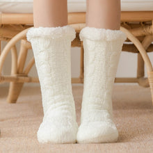 Load image into Gallery viewer, New Women Socks Winter Warm Thicken Soft Sleep Socks Room Floor Indoor Fleece Thermal Sweets Chenille Carpet Wolen Slipper Socks