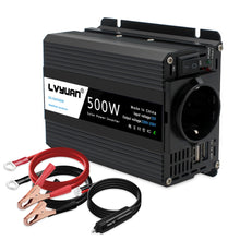 Load image into Gallery viewer, Car Inverter 12V 220V Power 500W/1500W/2000W Converter 2 USB EU Socket Webasto 12 Volts auto Inversor12v 220 v Transformer Solar