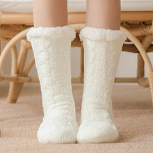 Load image into Gallery viewer, New Women Socks Winter Warm Thicken Soft Sleep Socks Room Floor Indoor Fleece Thermal Sweets Chenille Carpet Wolen Slipper Socks