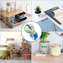 Load image into Gallery viewer, 3D Label Machine For Dymo 12965 Manual Label Maker 3D Embossing Label Printer DIY Print 9mm Dymo 3D Embossing Tape PVC Label