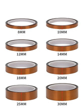 Load image into Gallery viewer, 3D Printer Parts High Temperature Resistant Heat BGA Kapton Polyimide Insulating Thermal Insulation Adhesive Tape
