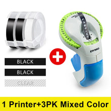Load image into Gallery viewer, 3D Label Machine For Dymo 12965 Manual Label Maker 3D Embossing Label Printer DIY Print 9mm Dymo 3D Embossing Tape PVC Label