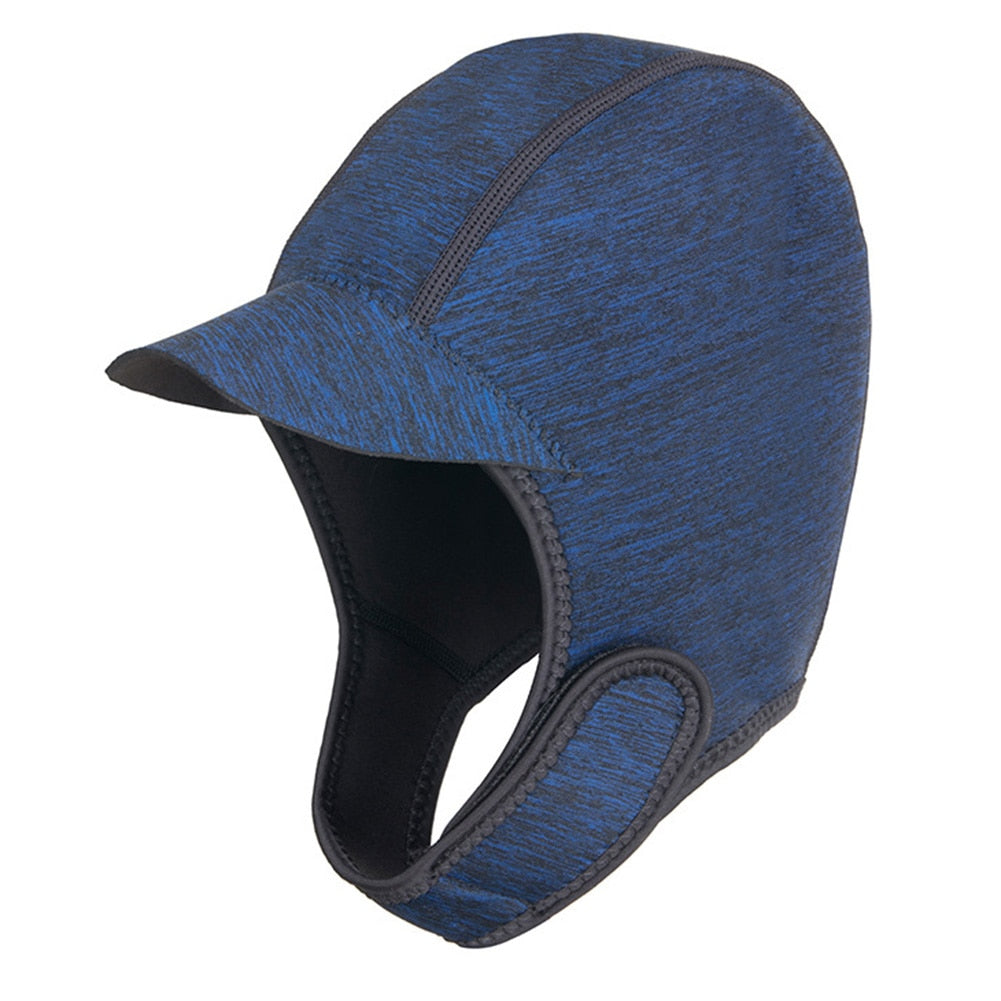 Adjustable Beanie Scuba Dive Surf Surfing Kayak Rafting Canoe Snorkel Swimming Cap Hat for Water Aerobic Classes Gym School