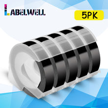 Load image into Gallery viewer, 3D Label Machine For Dymo 12965 Manual Label Maker 3D Embossing Label Printer DIY Print 9mm Dymo 3D Embossing Tape PVC Label