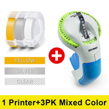 Load image into Gallery viewer, 3D Label Machine For Dymo 12965 Manual Label Maker 3D Embossing Label Printer DIY Print 9mm Dymo 3D Embossing Tape PVC Label