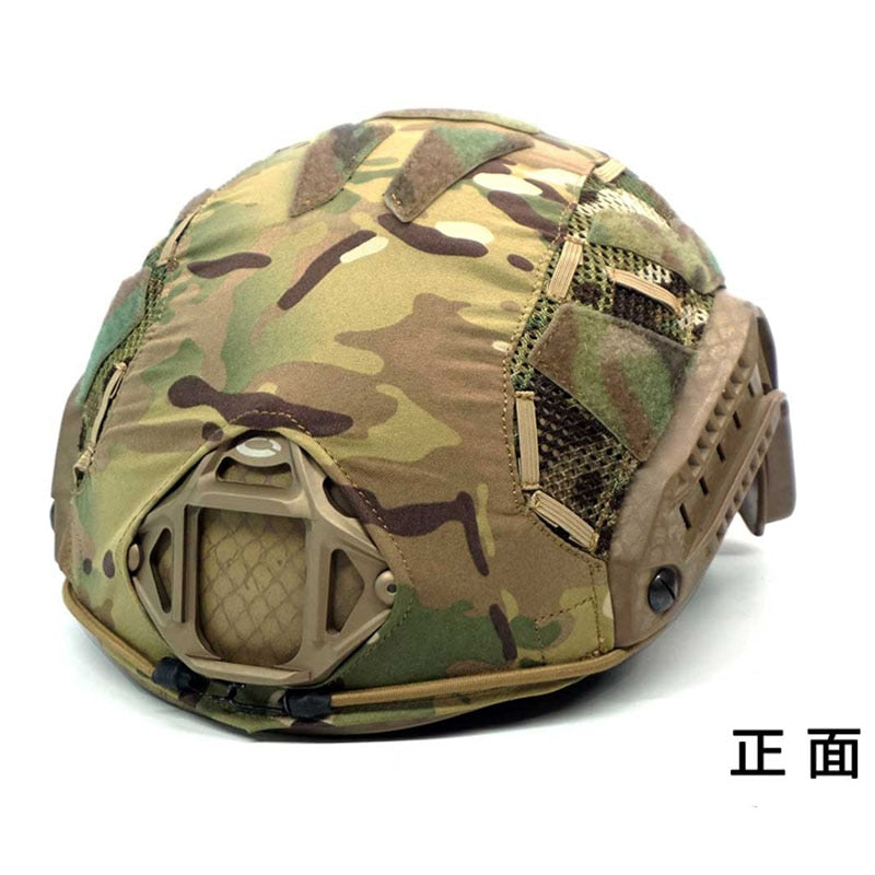 Tactical Helmet Cover Airsoft Paintball Wargame Gear CS Multicam  OPS-CORE FAST SF Helmet Cover Skin