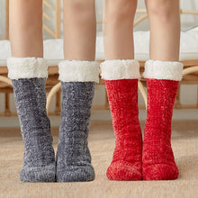 Load image into Gallery viewer, New Women Socks Winter Warm Thicken Soft Sleep Socks Room Floor Indoor Fleece Thermal Sweets Chenille Carpet Wolen Slipper Socks
